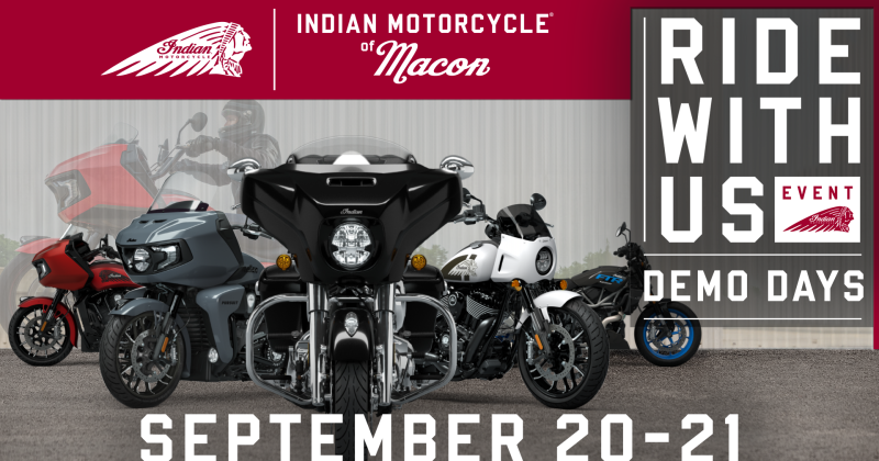 Indian Motorcycle Demo Days at Indian Motorcycle of Macon