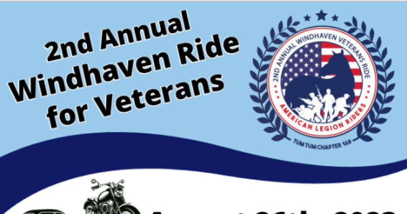 2nd Annual Windhaven Ride for Veterans