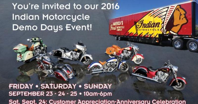 Demo Ride Weekend: 2017 Lineup