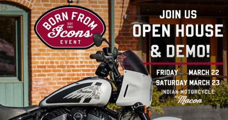 Indian Motorcycle Of Macon OPEN HOUSE and DEMO RIDE