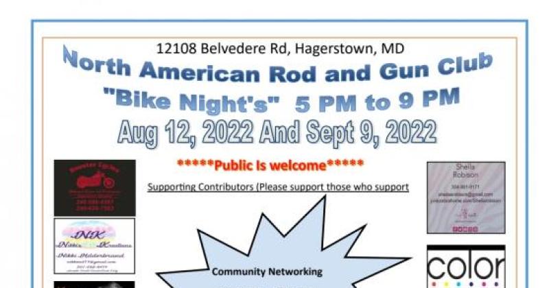 North American Rod & Gun Club Bike Night