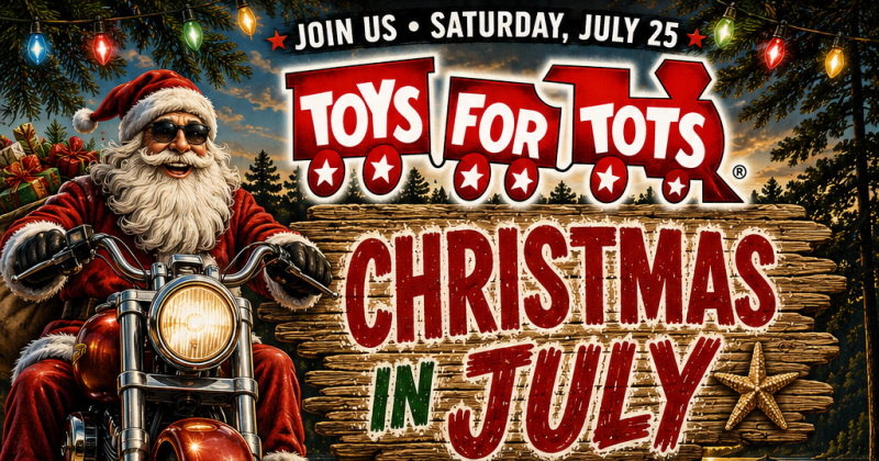 Christmas in July - Toys For Tots Benefit and Fundraiser