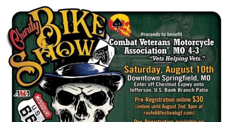 Combat Veterans Motorcycle Association 4-3, Charity Bike Show