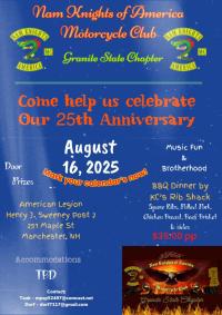 Nam Knights Granite State 25th Anniversary 