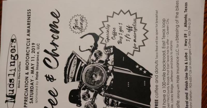 Coffee & Chrome motorcycle awareness