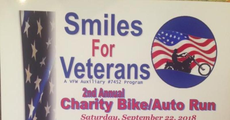 2nd Annual Smiles For Veterans program Charity Bike / Auto Run