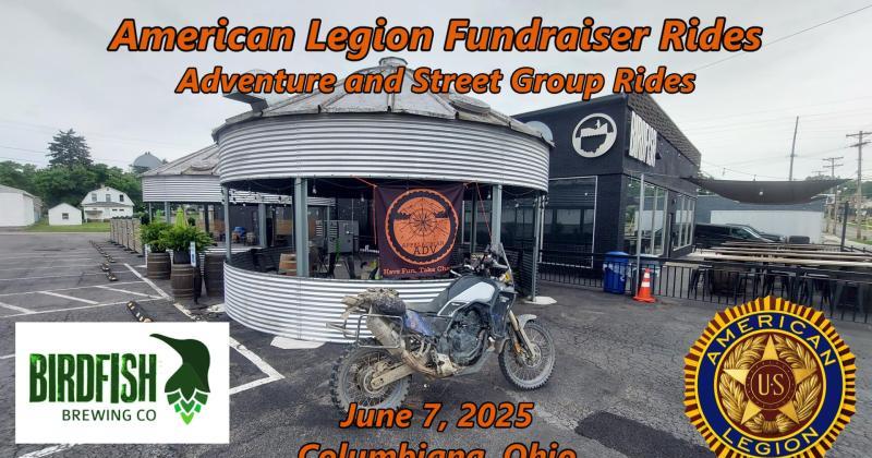 American Legion Fundraiser & Membership Drive - Group Rides