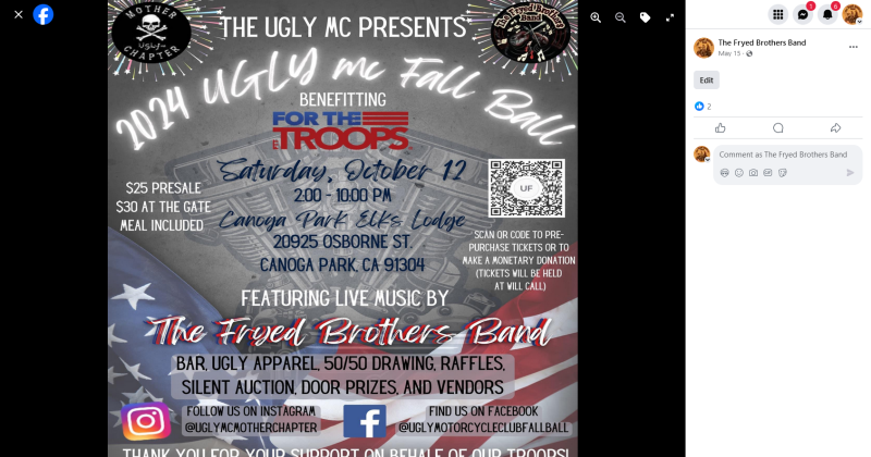 Ugly MC Fall Ball with The Fryed Brothers Band