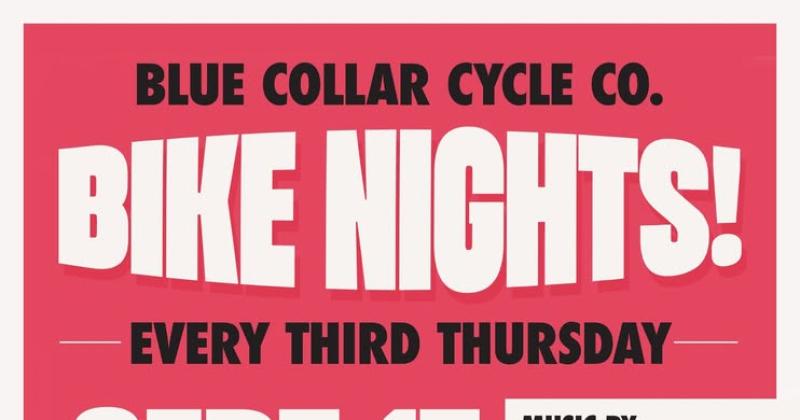 Blue Collar Cycle Company Bike Night