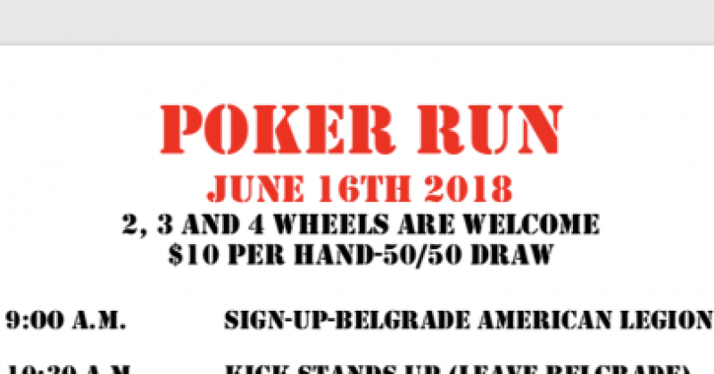 Southwest Montana CVMA Poker Run 