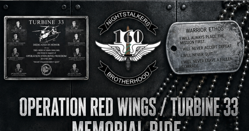 Operation Red Wings / Turbine 33 Memorial Ride 