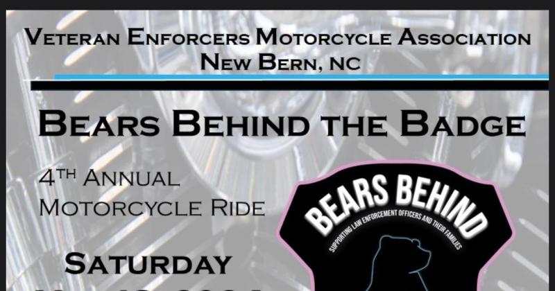 VEMA-New Bern Bears Behind the Badge ride 