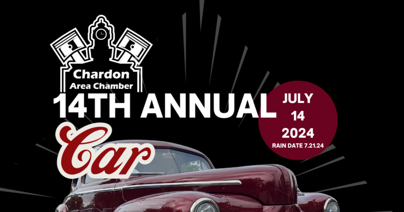 Chardon Area Chamber of Commerce's 14th Annual Car & Bike Show