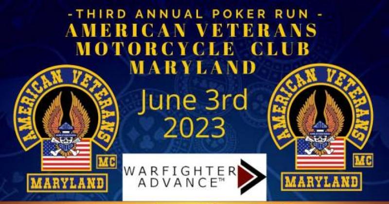 American Veterans Motorcycle Club 3rd Annual Poker Run