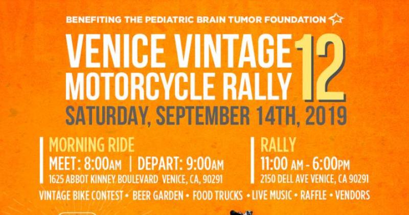 Venice Vintage Motorcycle Rally 2019