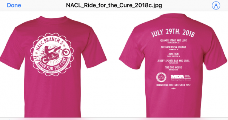 2018 NALC Branch 5 Ride For The Cure 