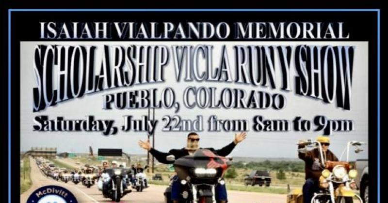 Isaiah Vialpando Memorial Scholarship Vicla Run y Show PUEBLO, CO.
