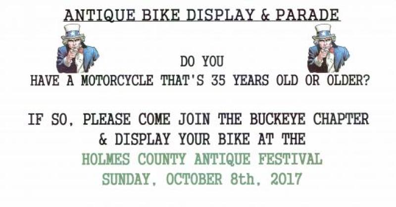 Antique Motorcycle Display & Parade