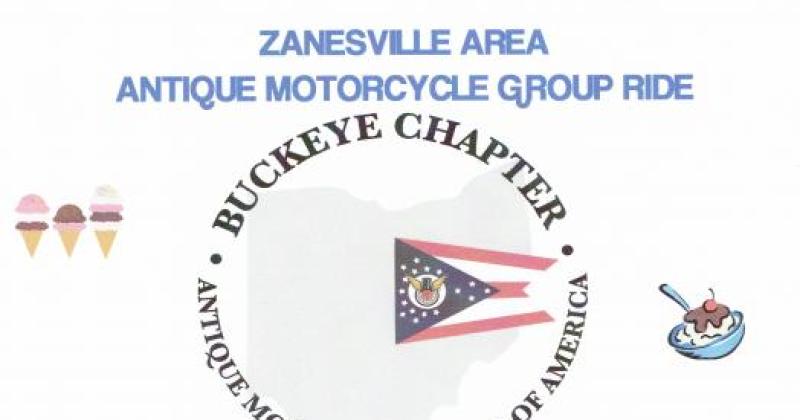 Zanesville Antique Motorcycle Scenic Group Ride