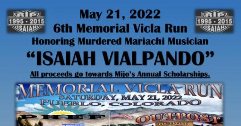 The 6th Annual Isaiah Vialpando Memorial Vicla Run in Pueblo, Colorado.
