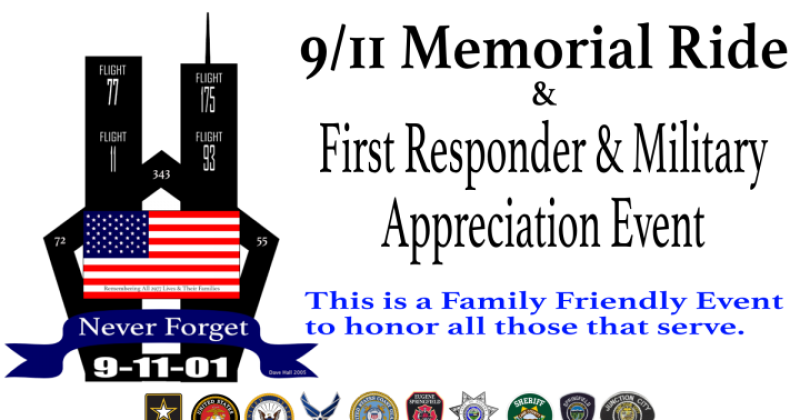 9-11 Memorial Ride & Appreciation Event