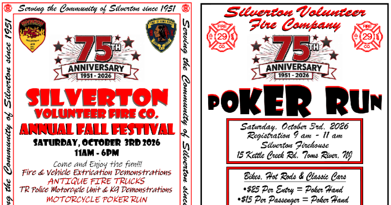 Silverton Volunteer Fire Company Fall Fest/5K & Poker Run