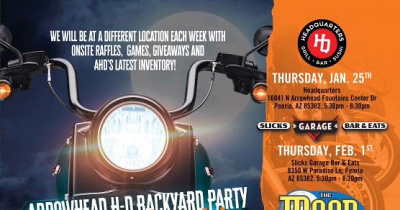 Backyard Party Bike Night at Hooters Peoria