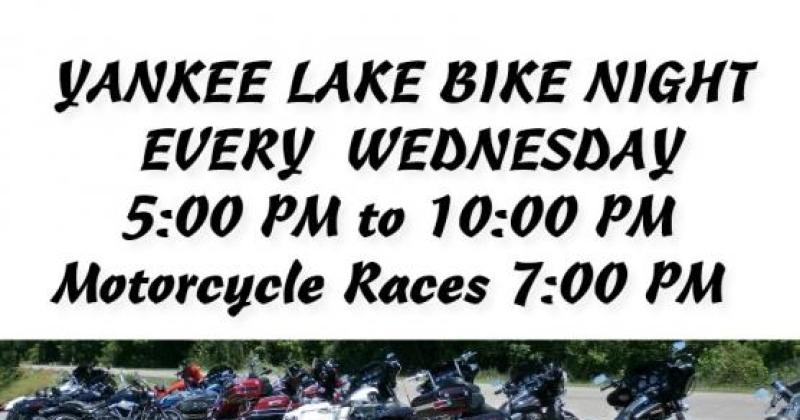 Yankee Lake Bike Wednesdays Night and Dirt Drags