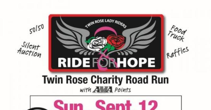 Twin Rose Lady Riders Ride For HOPE
