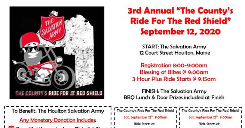3rd Annual "The County's Ride For The Red Shield"