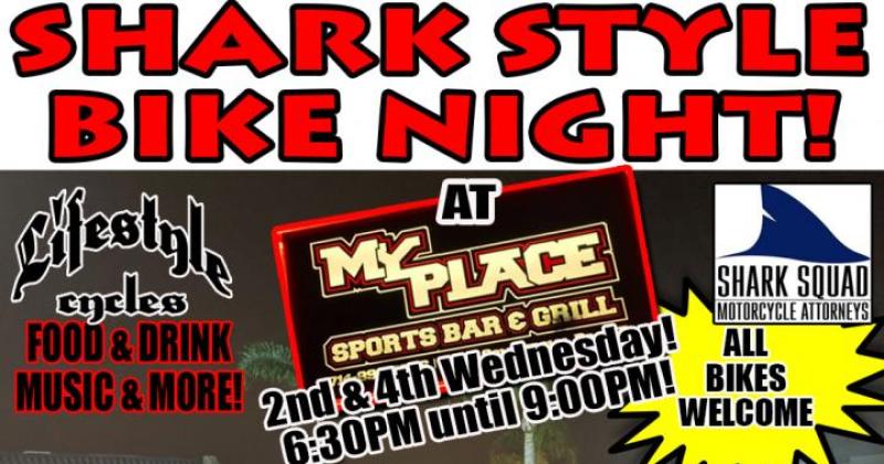 Shark Style Bike Night - July