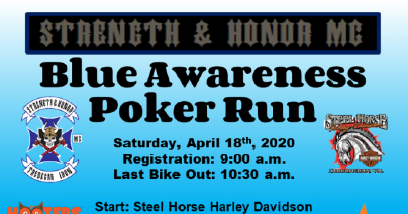 Blue Awareness Poker Run