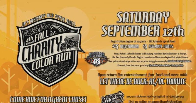 4th Annual Fall Charity Ride