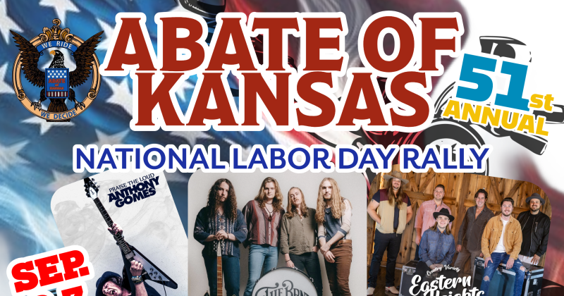 ABATE OF KANSAS 51st Annual National Labor Day Rally 