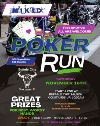 MIKID Poker Run To Preserve Families & Strengthen Communities