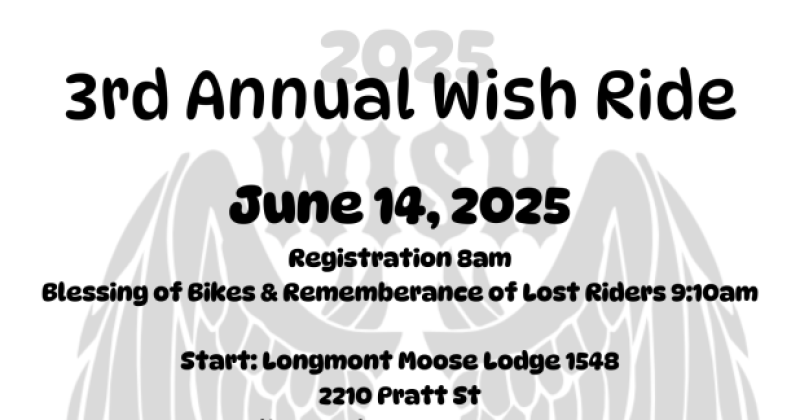 3rd Annual WISH RIDE FOR MAKE-A-WISH