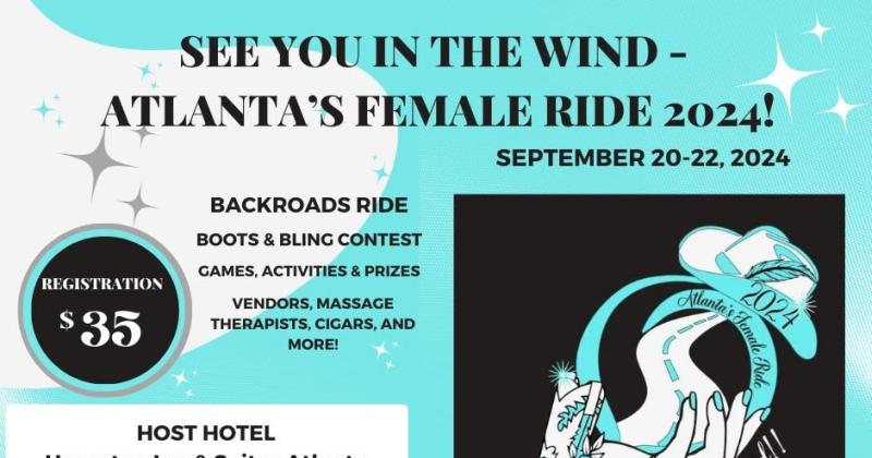See you in the Wind! - Atlanta's Female Ride