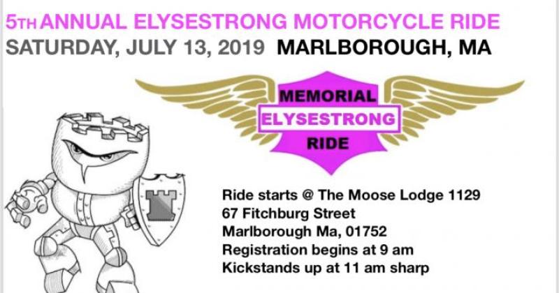 5th annual Elysestrong memorial ride