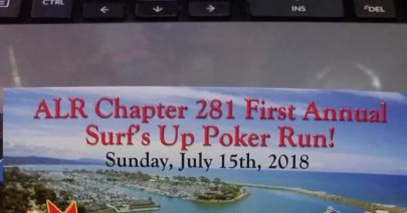 ALR 281 First Annual Surfs Up Poker Run!