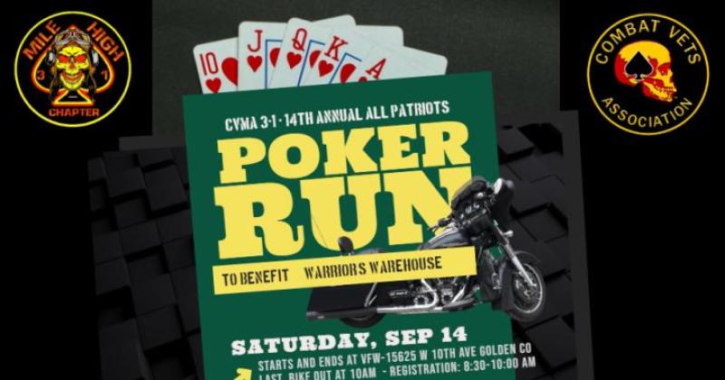 CVMA Chapter 3-1 14th annual All Patriots Poker Run