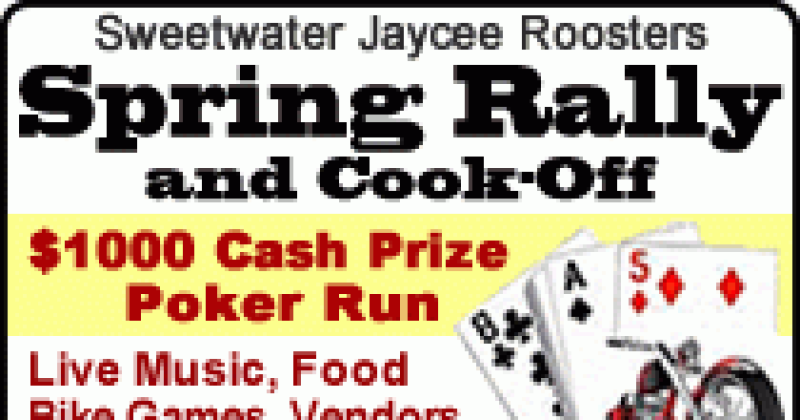 18th Annual Sweetwater Jaycee Roosters Spring Motorcycle Rally & Cook-Off