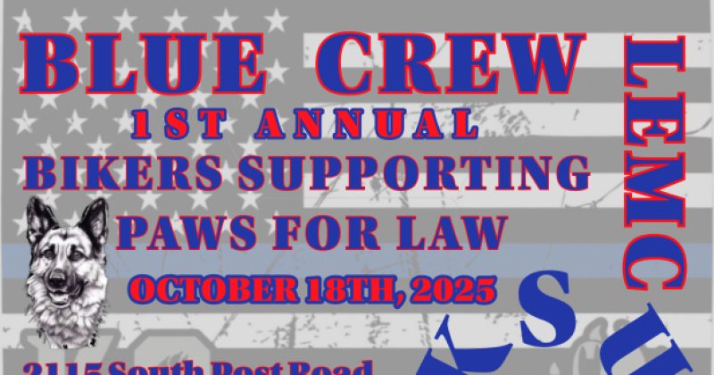 "PAWS FOR LAW" Sheriff's Ride