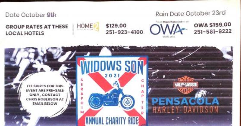Widows Sons annual charity ride
