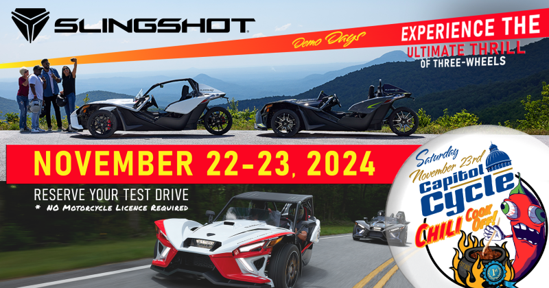 SLINGSHOT Demo Days and CHILI COOK OFF