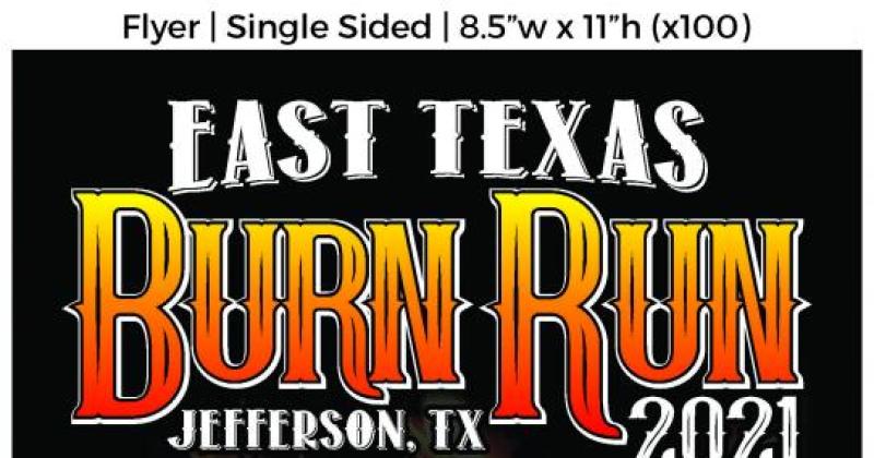 East Texas Burn Run Jefferson, Texas