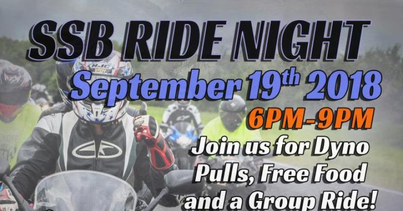 SSB September Ride Night