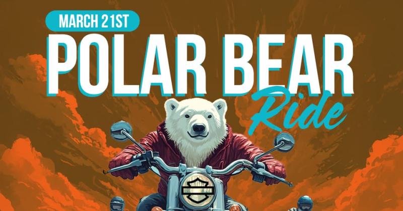 Hall of Fame H-D Annual Polar Bear Ride