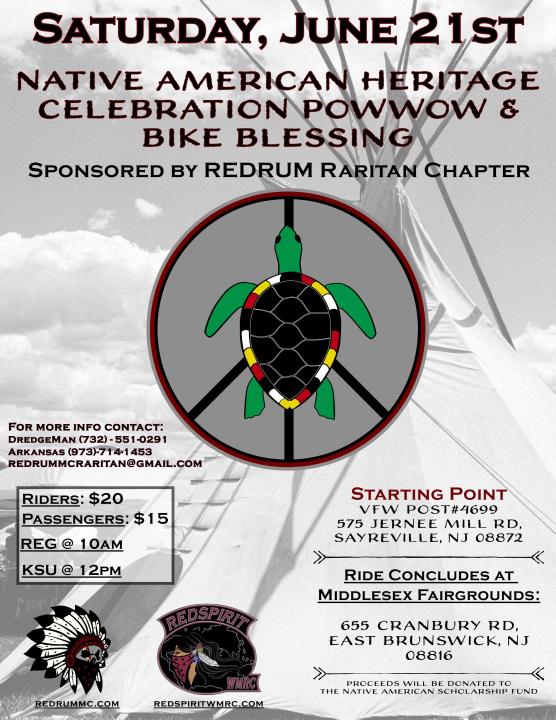NATIVE AMERICAN HERITAGE CELEBRATION POWWOW & BIKE BLESSING